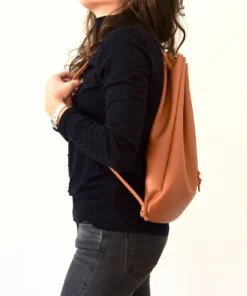 Leather Backpack " Roomy " - several colors