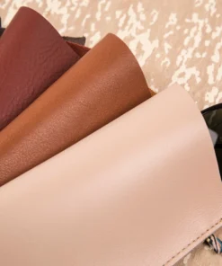 Leather eyeglass case for men and women