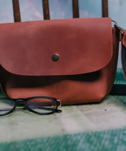 Leather Belt Bag Leather Fanny Pack Crossbody Bag Women Shoulder Bag